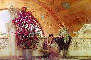 Alma Tadema Unconscious Rivals oil painting picture wholesale